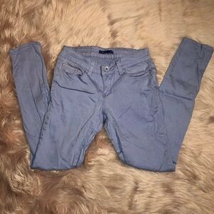 YMI Womens Light Purple Super Skinny Foxy Pants Size 3